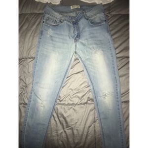 Faded Skinny Jeans
